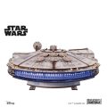 Ugears 3D wooden mechanical puzzle Star Wars Millennium Falcon